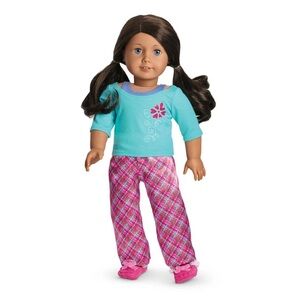 American Girl Petals & Plaid Pajamas